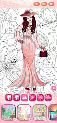 Dress Up Games & Coloring Book screenshot