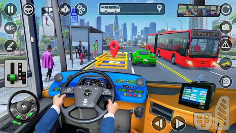 City School Bus Driving Sim 3D screenshot