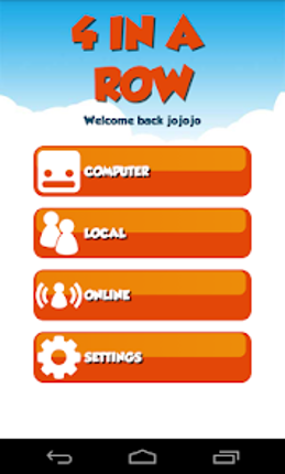 4 in a Row Multiplayer screenshot