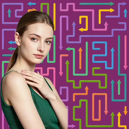 Games like Arrow Weave Color Puzzle