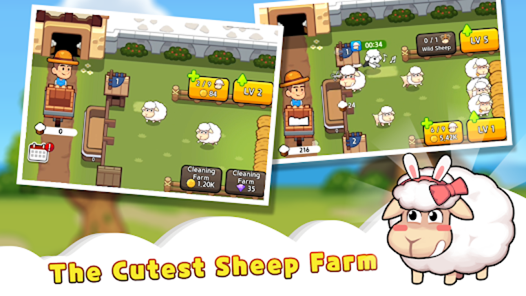 Sheep Farm : Idle Game screenshot