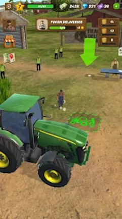 Tractor Delivery Farm screenshot