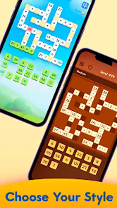 Math Crossword — Number puzzle screenshot