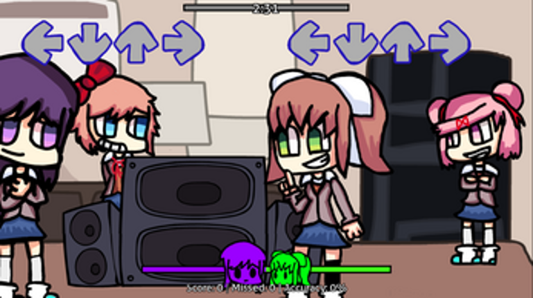 Doki Doki Friday Night Funkin' Club Deluxe Image