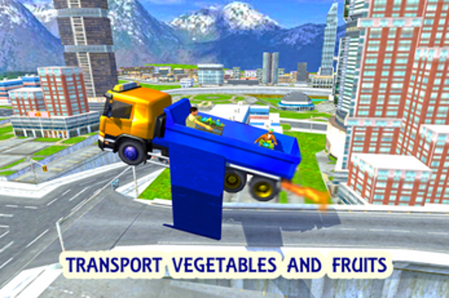 Flying Truck Flight Driving screenshot