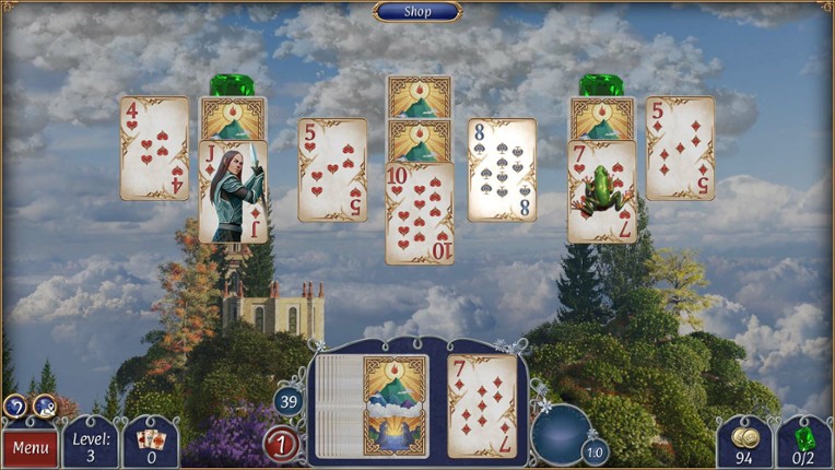 Jewel Match Solitaire Fantasy - Collector's Edition screenshot
