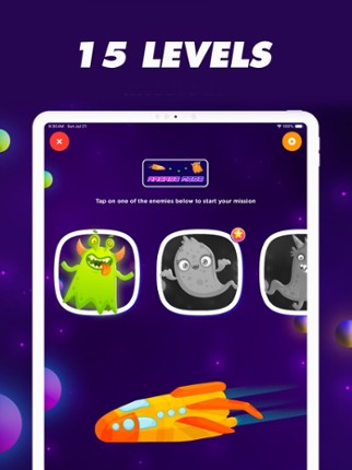 Kids space games Romeo AR Image