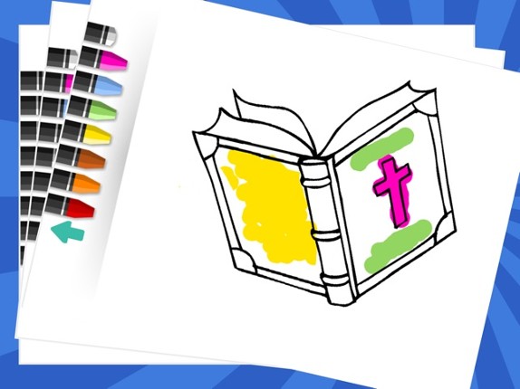 LDS Scripture Game - Mormon Bible Coloring Pages Image