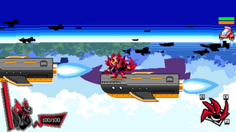 Plotonium Destructive Edge X: Wings of Solitude screenshot