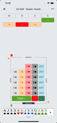 PVBridge - Contract bridge screenshot