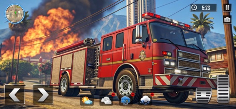 Rescue Run Offroad Snow Heroes screenshot