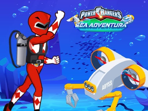 Games like Save Power Rangers From Ocean Zombies - Pin Pull
