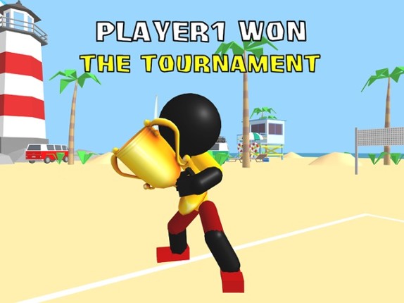 Stickman Beach Volleyball screenshot