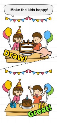 Brain Draw - Draw one part screenshot