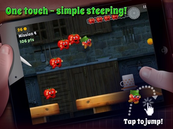 Captain Tomato & the Magic Gate screenshot