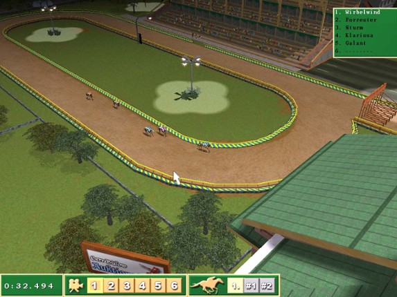 Der Pferderennstall Image