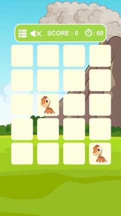 Dinosaur Memory Matching Games for Kids screenshot