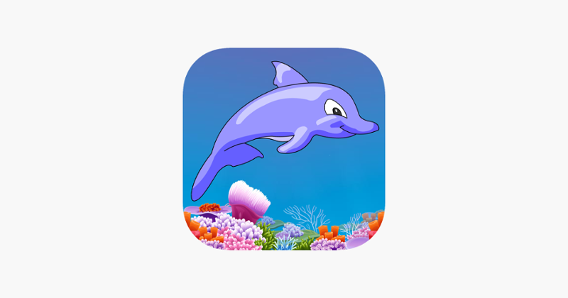 Dolphin YikYak - Swim in the sea collect stars Game Cover