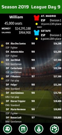 Elifoot 19 screenshot