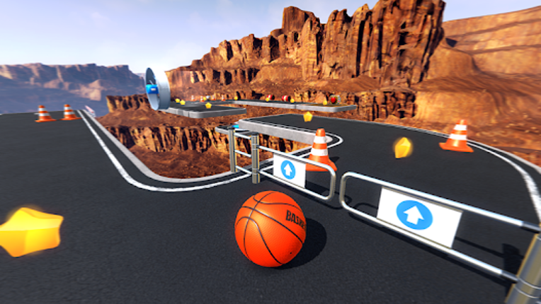 BasketRoll: Rolling Ball Game screenshot
