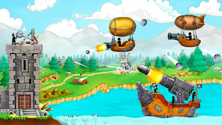 The Catapult: Stickman Pirates screenshot
