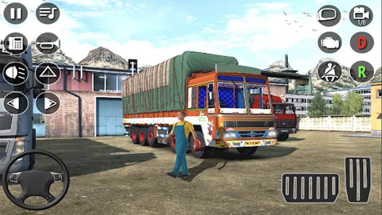 Indian Cargo Truck Wala Game screenshot