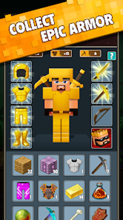 Minetap 3D: Idle-Merge RPG Image