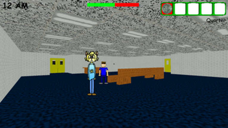 Baldi in ultimate crossover (Baldi basic custom game) screenshot