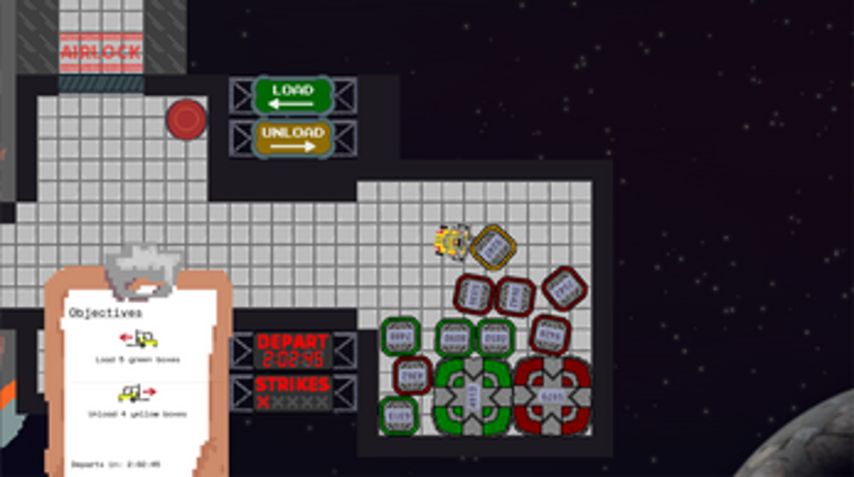 Cosmic Cargo Chaos Image