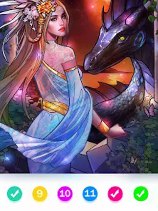 Paint by number - Relax screenshot