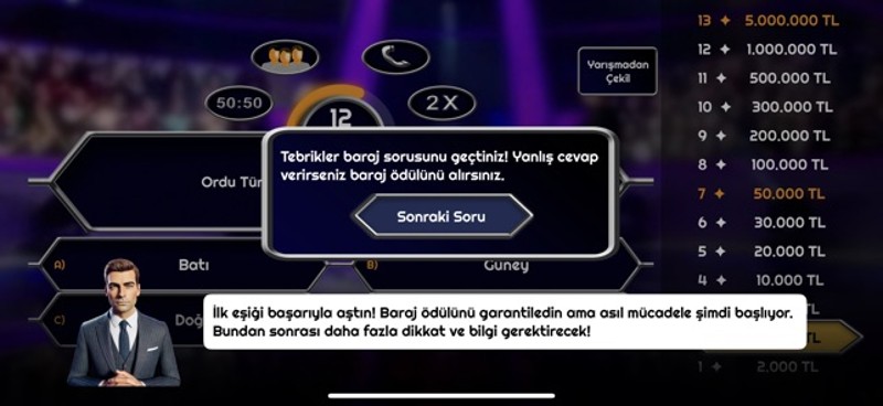 Kim Milyoner ? Bilgi Yarışması screenshot