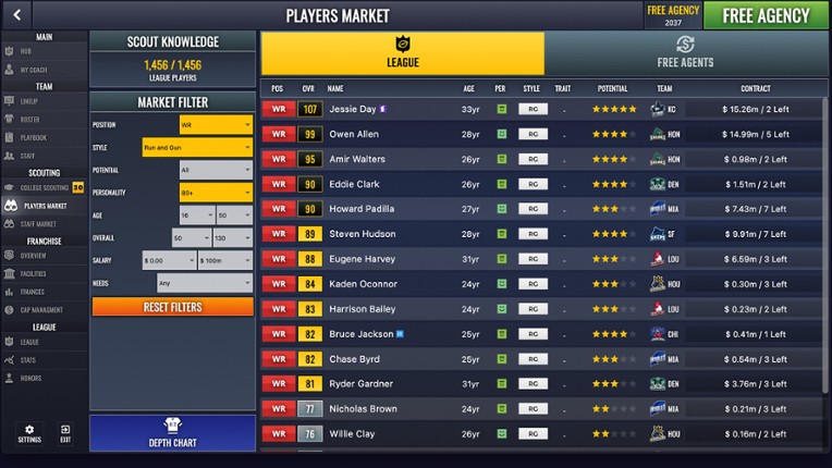 Ultimate Pro Football Coach screenshot