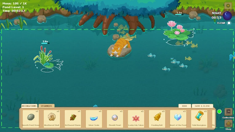 A Cat's Little Pond Image