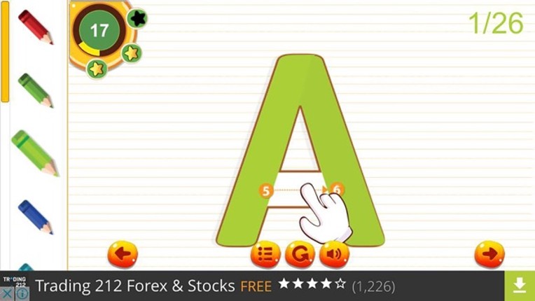 ABC Alphabet Tracing for Preschool Learing screenshot