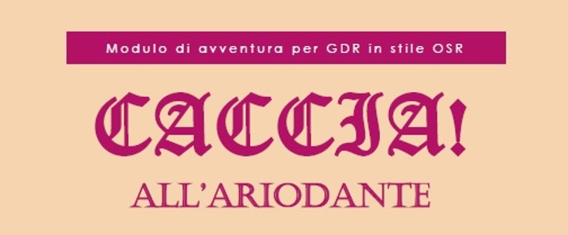 CACCIA! all'Ariodante Game Cover