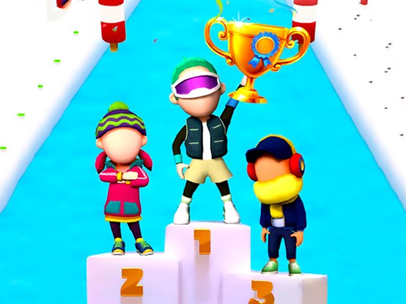 Fun Race On Ice Game Cover