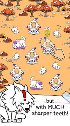 Wolf Evolution: Merge Wild Dog screenshot