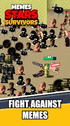 Meme Stars Survivors Brain Mem screenshot