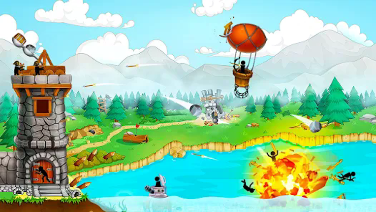 The Catapult: Stickman Pirates screenshot