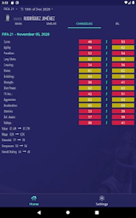 FCM Career Mode FC25 Database screenshot