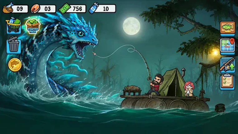 Catch & Feed 3: Haunted Swamp screenshot