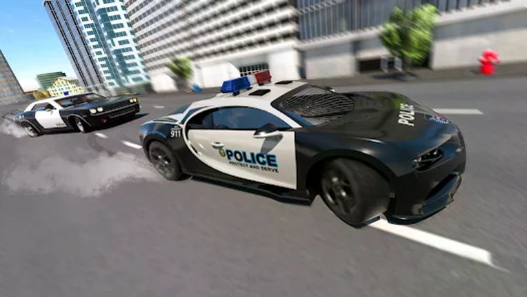 Police Car Drift Simulator screenshot