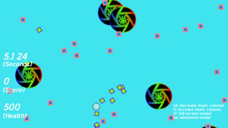 Shoooter (open-source, made with a free cross-platform game engine, RCBasic) screenshot