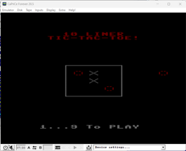 TIC-TAC-TOE (10 LINER) Image