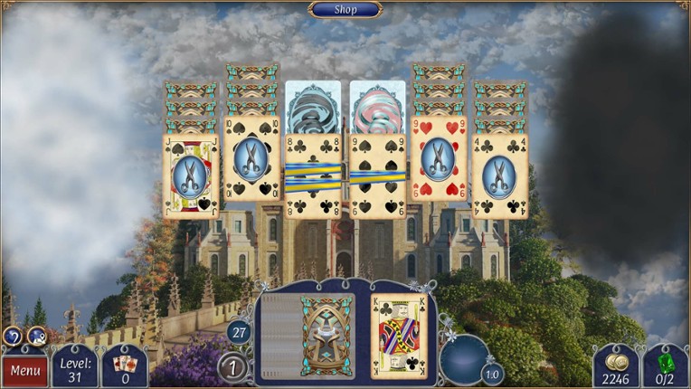 Jewel Match Solitaire Fantasy - Collector's Edition screenshot