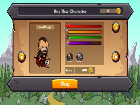 KHeroSagaIPad screenshot