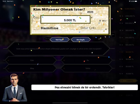 Kim Milyoner ? Bilgi Yarışması screenshot