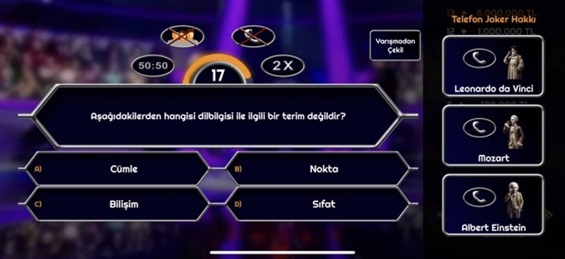 Kim Milyoner ? Bilgi Yarışması screenshot