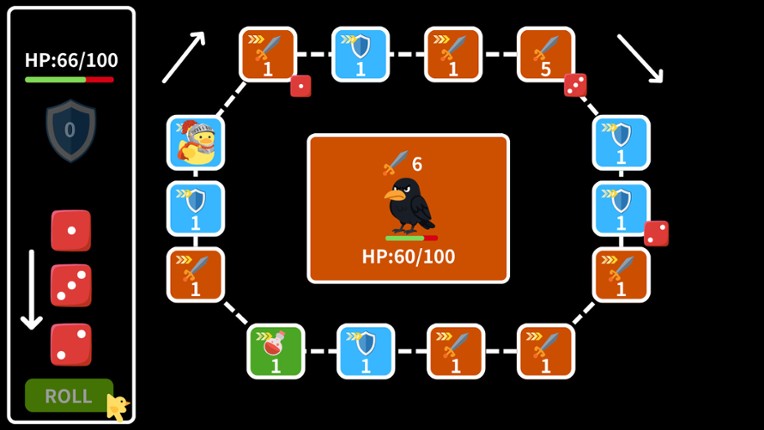 Loop Duck Battles screenshot