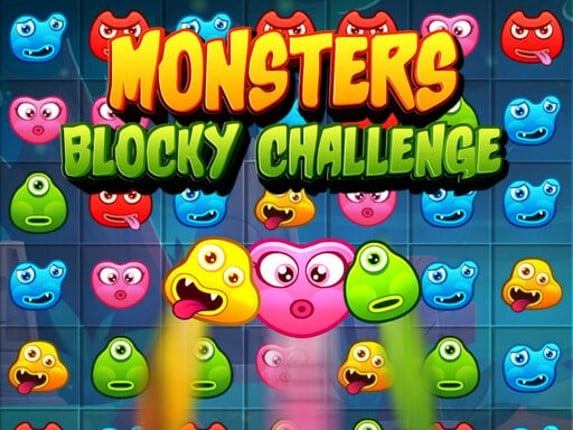 Monsters Blocky Challenge Game Cover